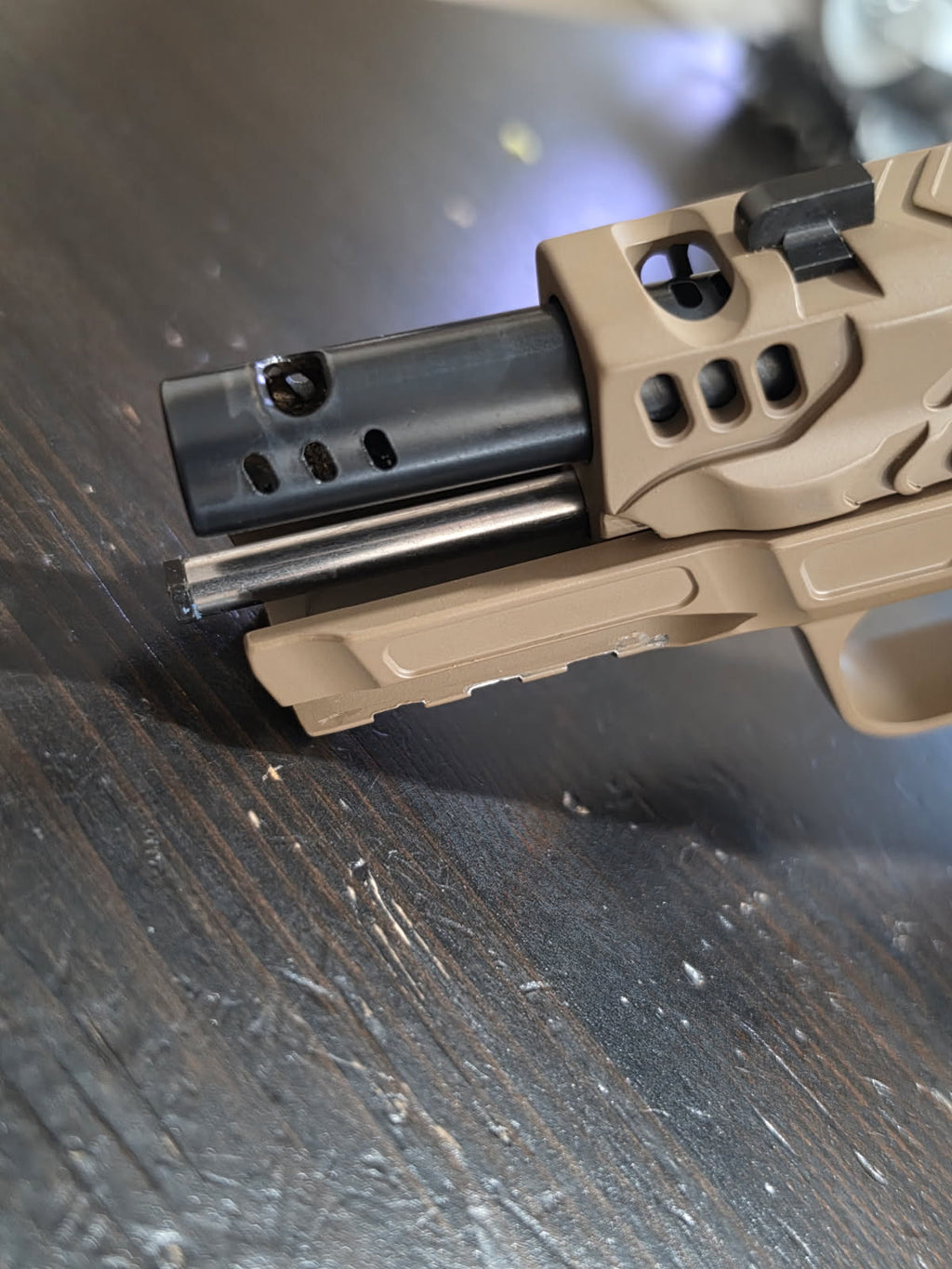 Smith and Wesson Carry Comp Ports